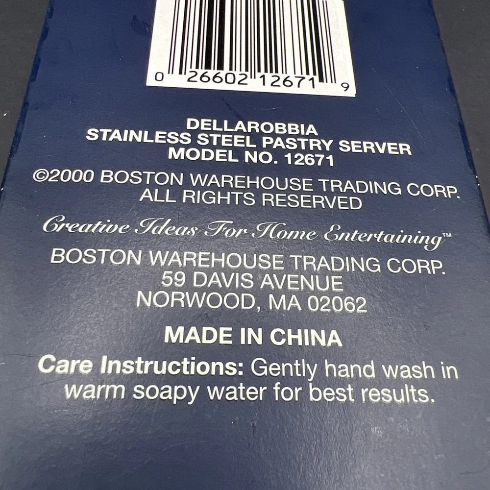 Boston Warehouse each item